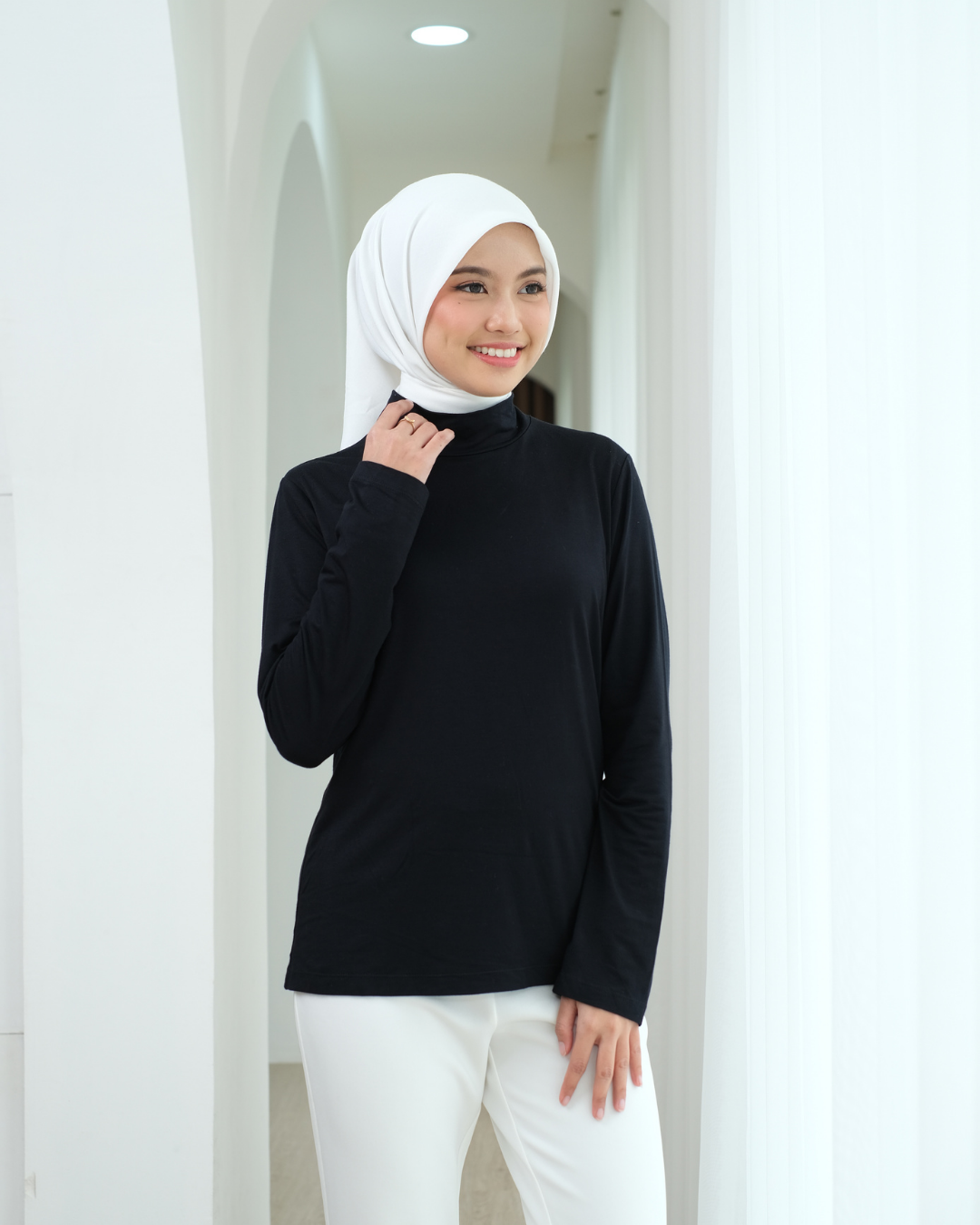 OMARA Inner Turtle Neck Long Sleeve | Manset Lengan Panjang - Basic Collection