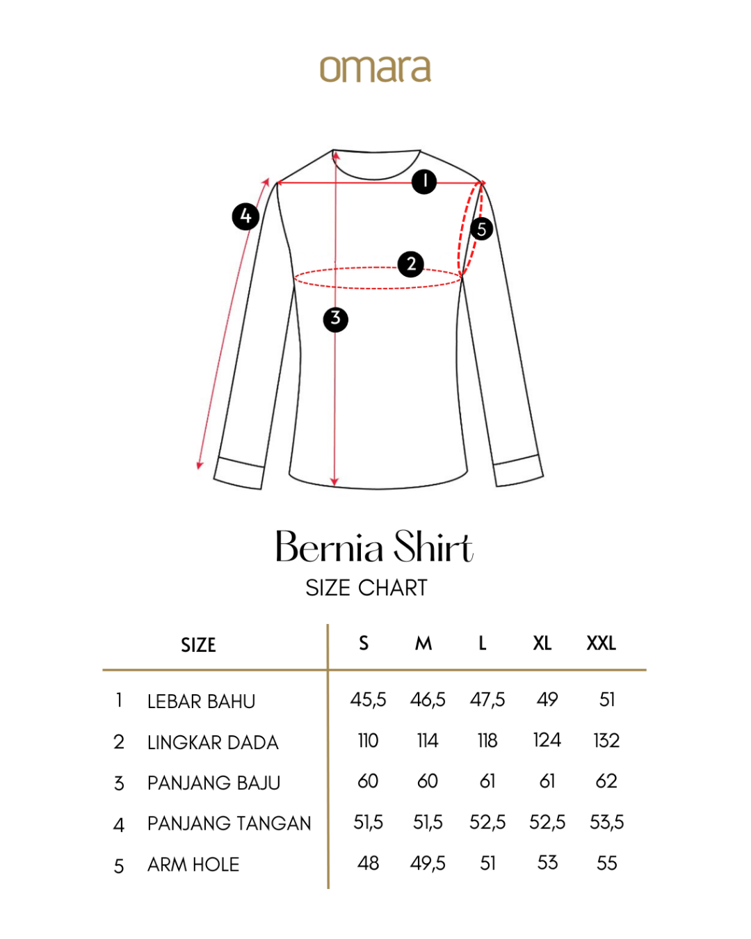 Bernia Layered Colar Stripe Flower Shirt