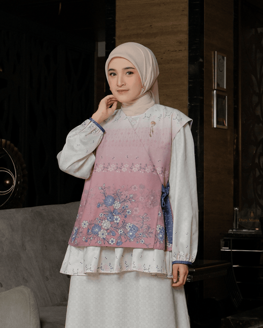 OMARA Thea Kimono Vest | Rompi Wanita - Rona Sarimbit Series