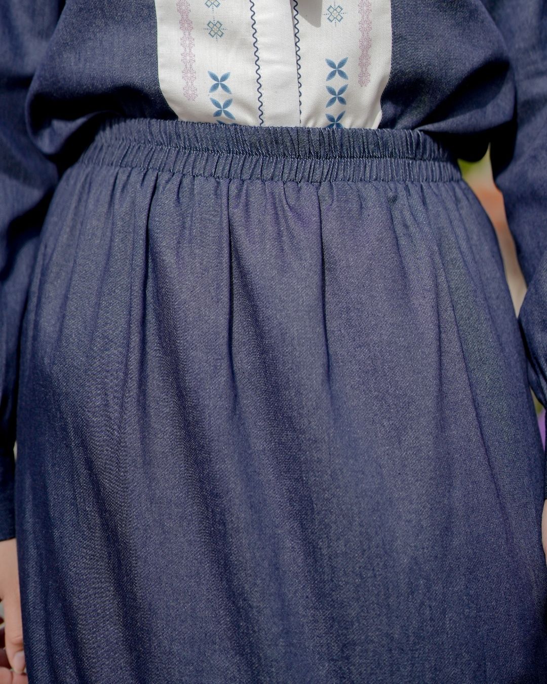 OMARA Niki A-Line Ruffle Skirt | Rok Wanita - Soft Reverie