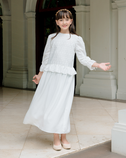 OMARA x Antik Arifani Serenity Series - Humaira Kids Dress | Gaun Anak