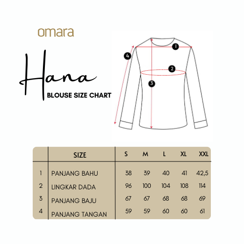 Hana Embroidery-Stripe Blouse