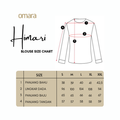 Himari Contrast-Ruffle Blouse