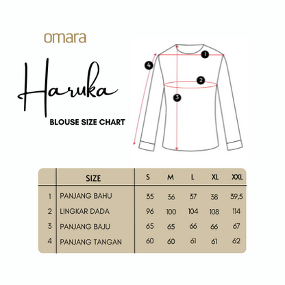 Haruka Plisket Blouse