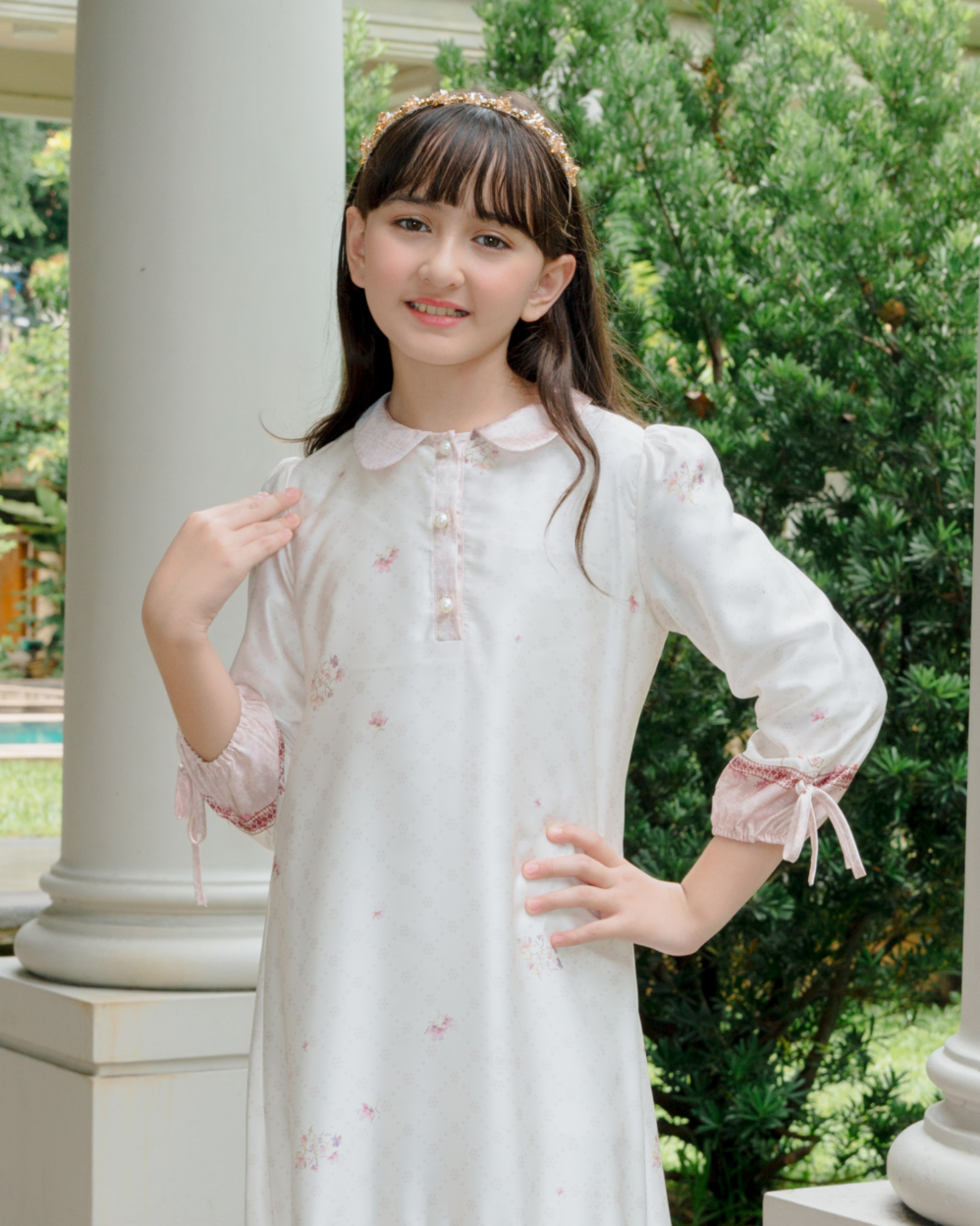 OMARA x Antik Arifani Lanita Series - Ainayya Kids Dress | Gaun Anak