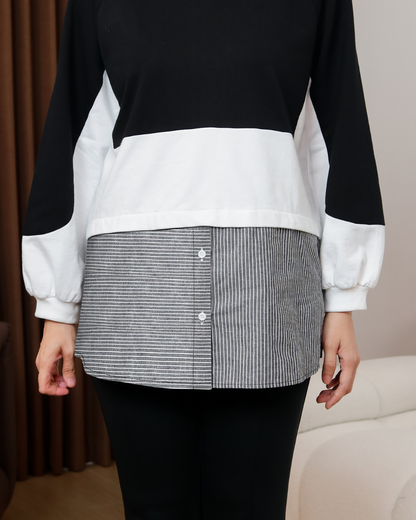 OMARA Raghda Effortless Tunic | Tunik Wanita - The Daily Tales