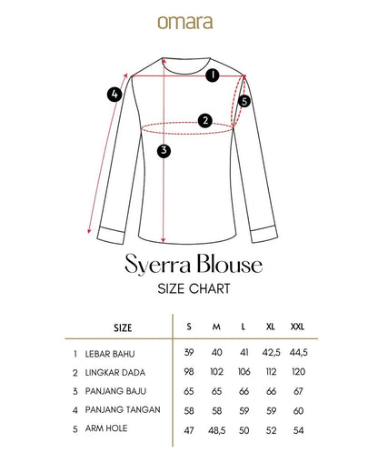 OMARA Syerra Mirrorflor Shirt | Kemeja Wanita – Urban Poise