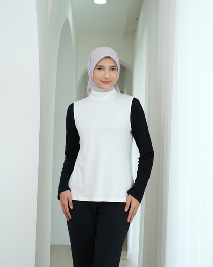 OMARA Inner Turtle Neck Sleeveless | Manset Tanpa Lengan - Basic Collection