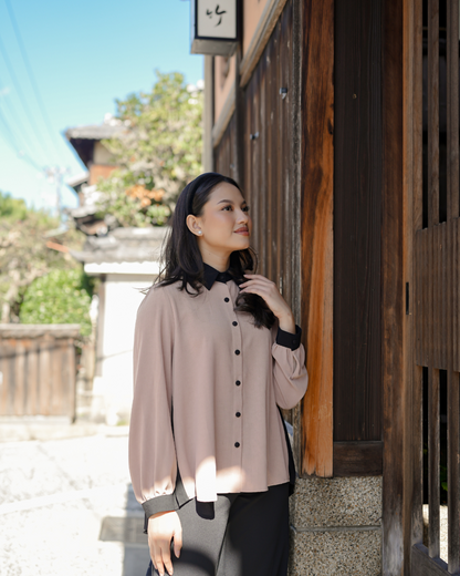 Haruka Plisket Blouse