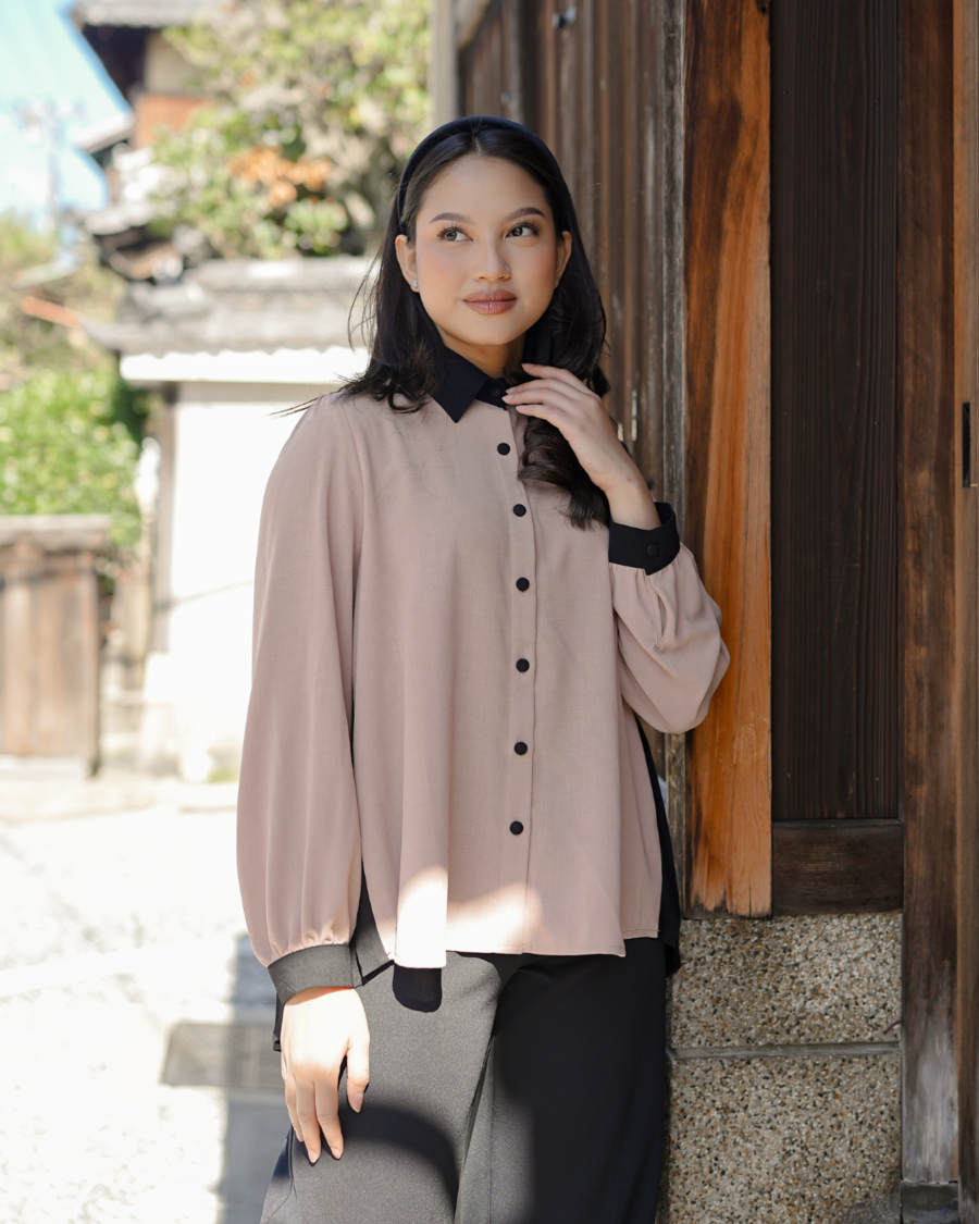 Haruka Plisket Blouse