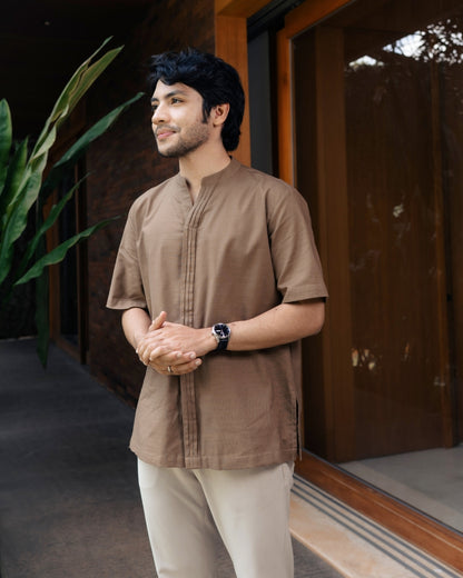 OMARA x Heidy Essam Opnaisel Koko Shirt | Kemeja Koko Pria - Soft Inheritance Sarimbit Series