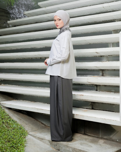 OMARA Ayani Tartan Blouse | Kemeja Blouse Wanita - Mosaic