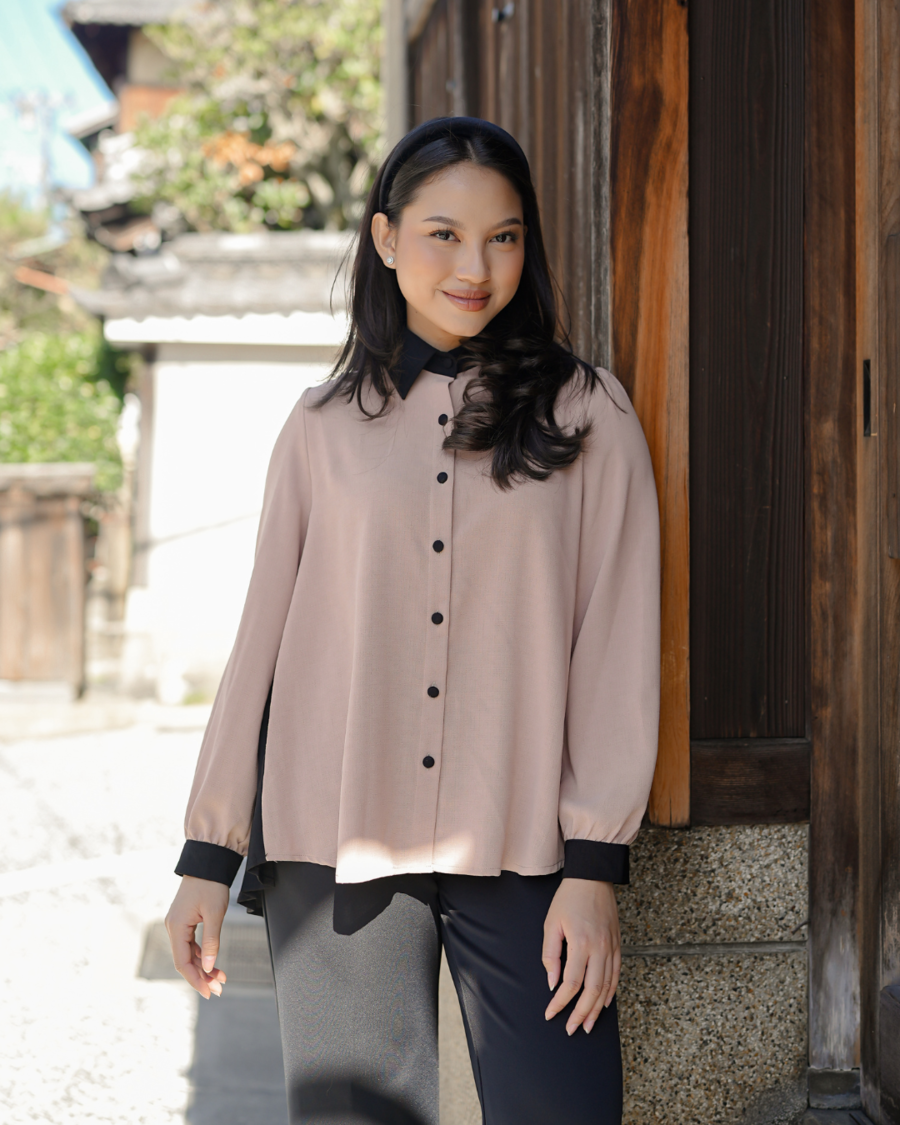 Haruka Plisket Blouse