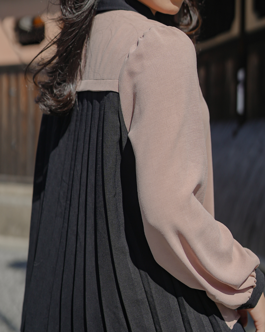 Haruka Plisket Blouse