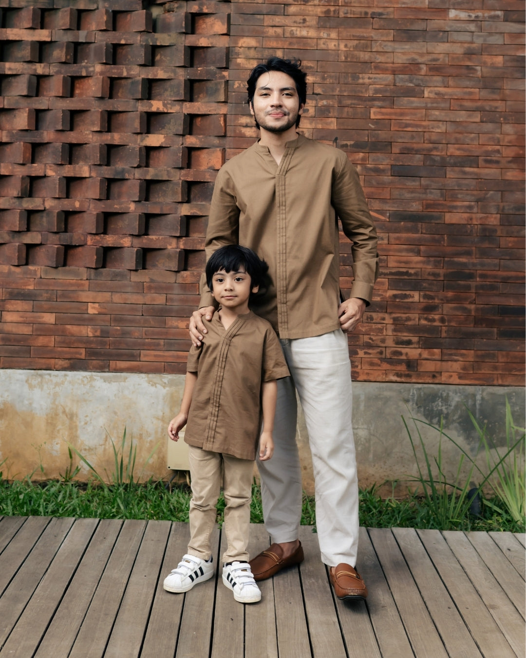 OMARA x Heidy Essam Opnaisel Koko Shirt | Kemeja Koko Pria - Soft Inheritance Sarimbit Series