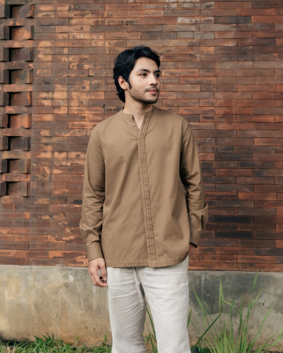 OMARA x Heidy Essam Opnaisel Koko Shirt | Kemeja Koko Pria - Soft Inheritance Sarimbit Series
