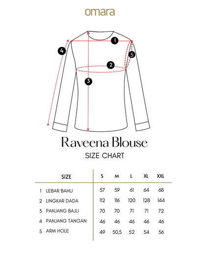 OMARA Raveena Embroidery Denim Shirt | Atasan Kemeja Wanita - The Daily Tales