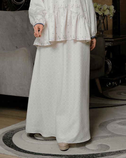 OMARA Tiona A-line Skirt | Rok Wanita - Rona Sarimbit Series