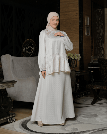 OMARA Tiona A-line Skirt | Rok Wanita - Rona Sarimbit Series
