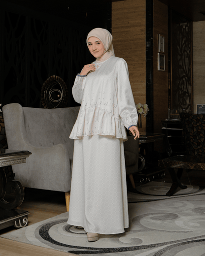 OMARA Tiona A-line Skirt | Rok Wanita - Rona Sarimbit Series