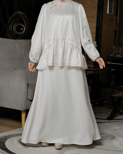 OMARA Tiona A-line Skirt | Rok Wanita - Rona Sarimbit Series