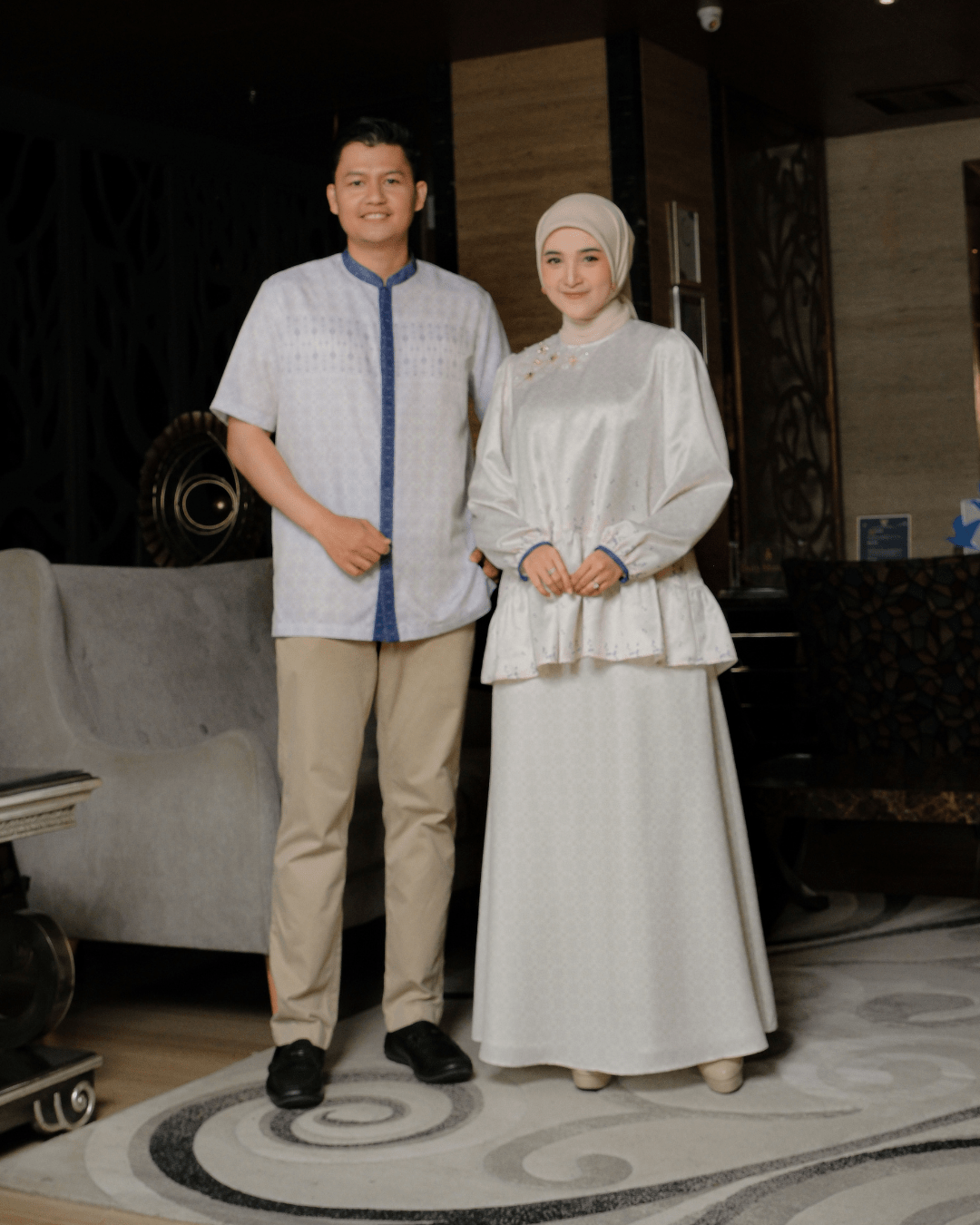 OMARA Tiona A-line Skirt | Rok Wanita - Rona Sarimbit Series