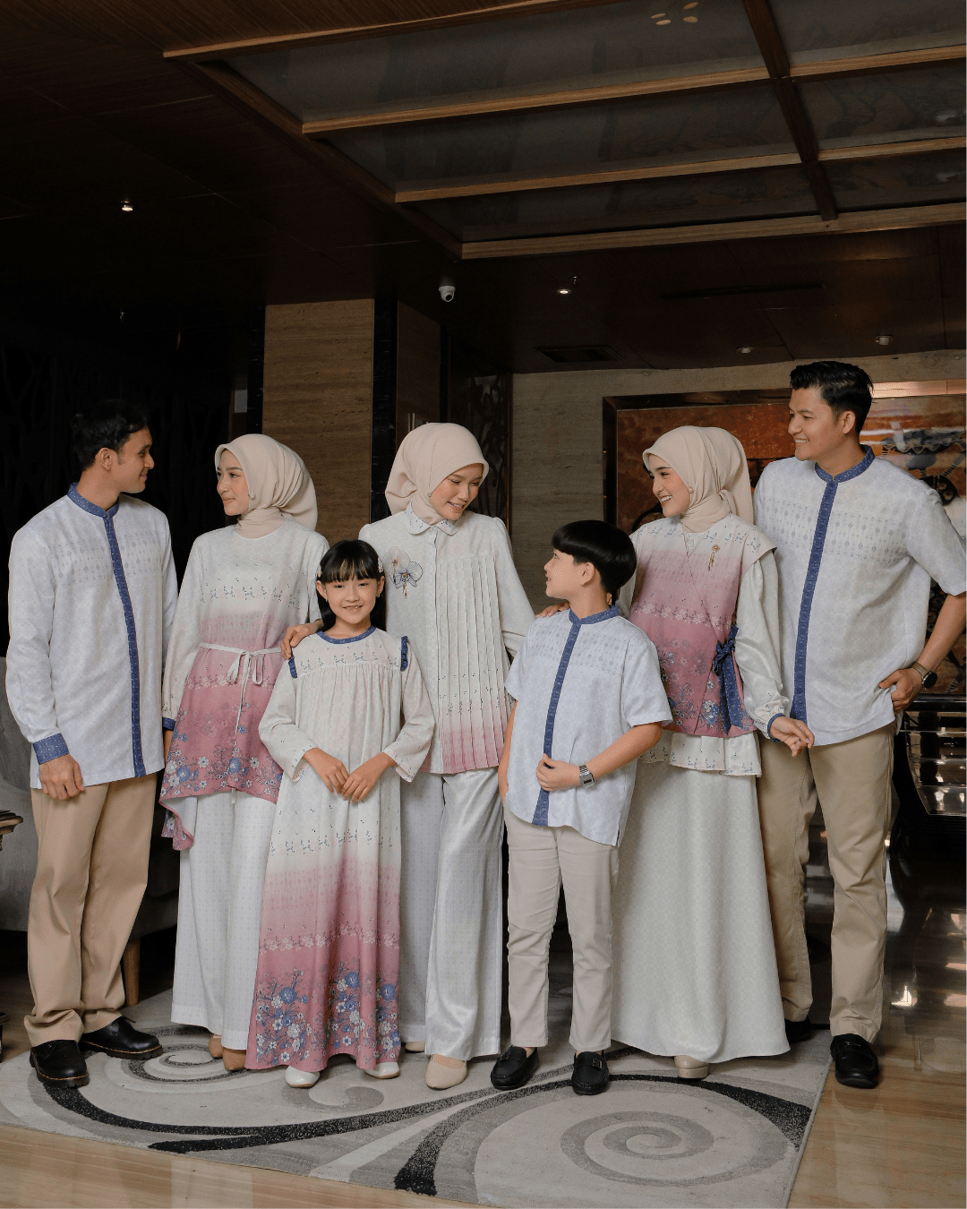 OMARA Tiona A-line Skirt | Rok Wanita - Rona Sarimbit Series