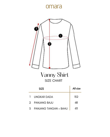 OMARA Vanny Two-Tone Denim Shirt | Kemeja Blouse Wanita - Seoul Stroll