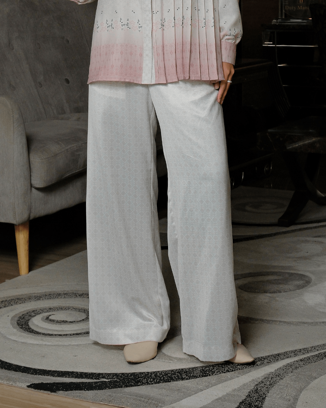 OMARA Tsana Straight Cut Pants | Celana Wanita - Rona Series