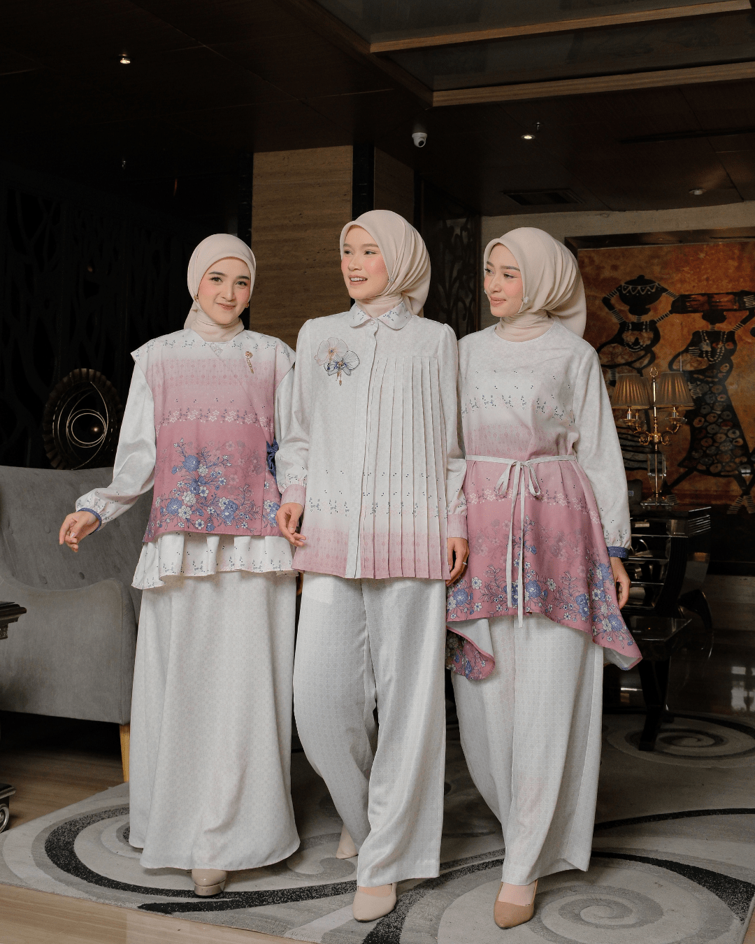 OMARA Tsana Straight Cut Pants | Celana Wanita - Rona Series