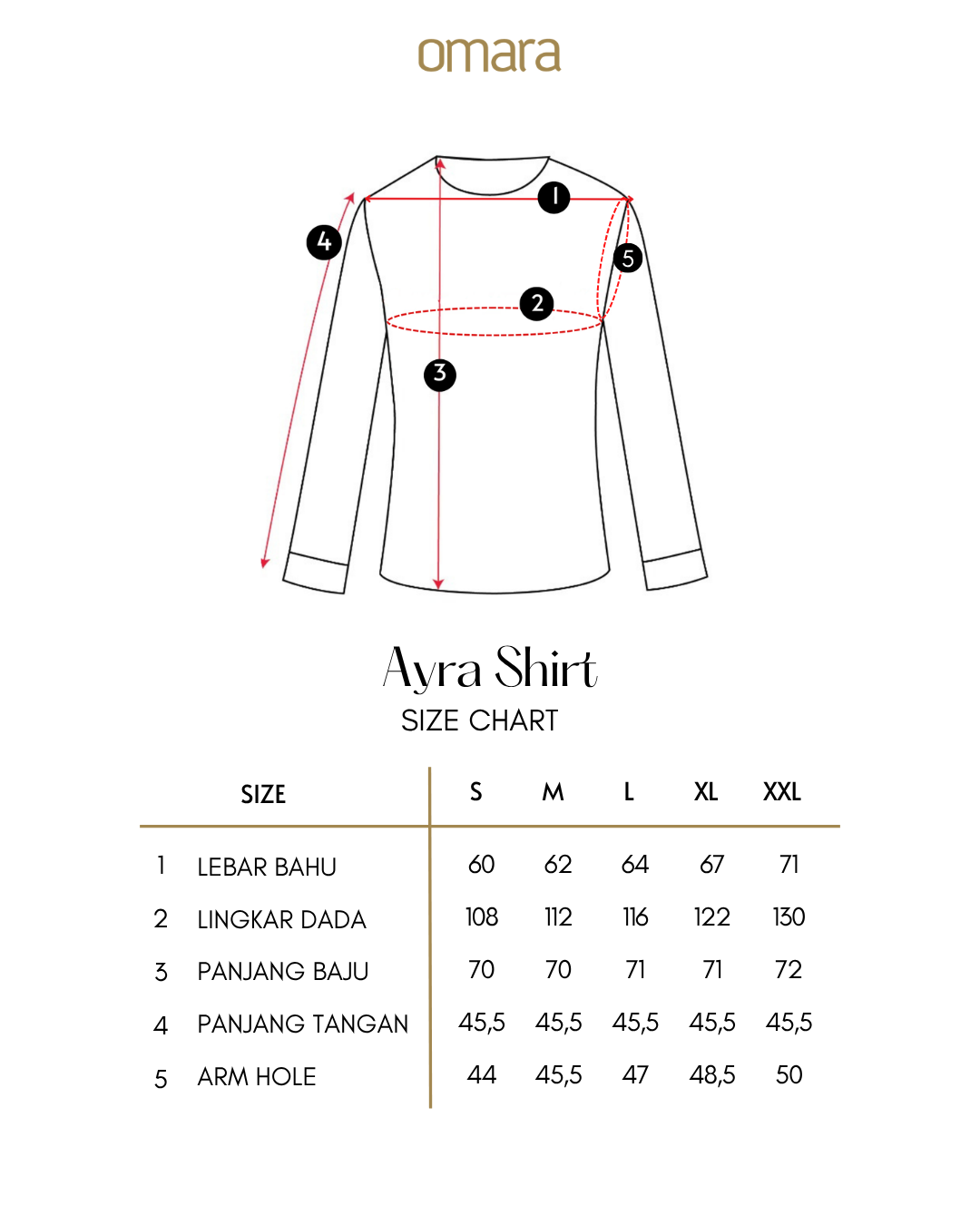 OMARA Ayra Patchwork Denim Shirt | Kemeja Blouse Wanita - Mosaic