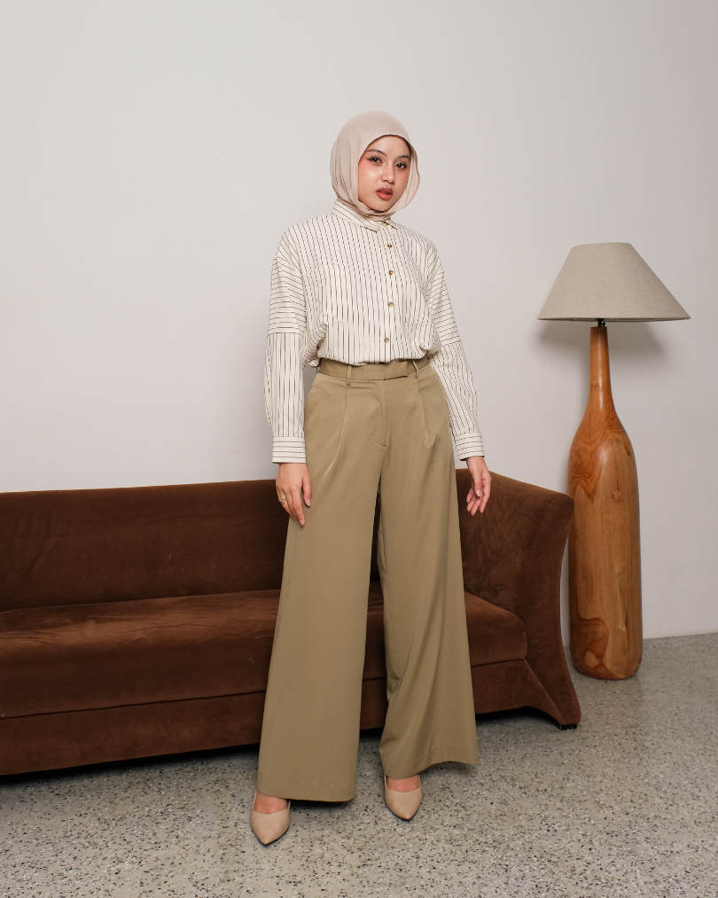 OMARA Zalea Form Pants | Celana Wanita - Easeé