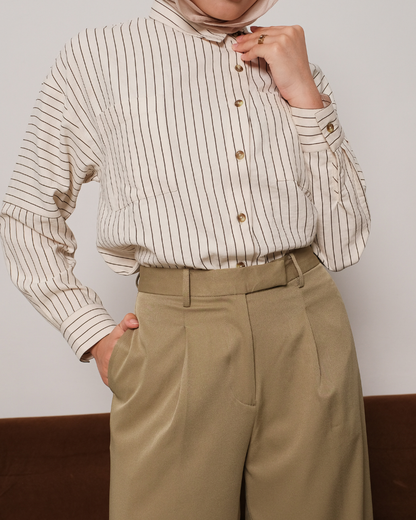 OMARA Zalea Form Pants | Celana Wanita - Easeé