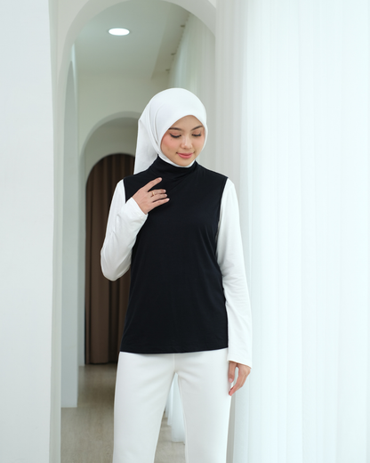 OMARA Inner Turtle Neck Sleeveless | Manset Tanpa Lengan - Basic Collection