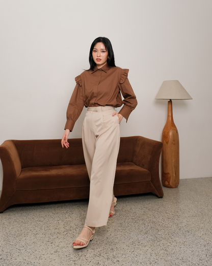 OMARA Zalea Form Pants | Celana Wanita - Easeé