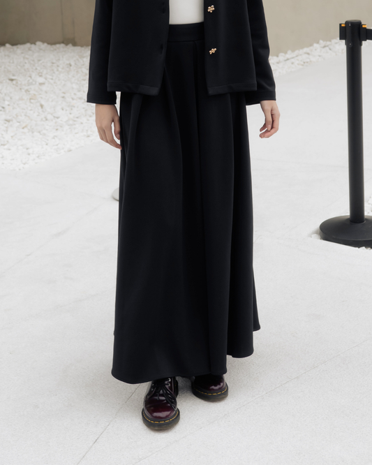 OMARA Vernita A-line Maxi Skirt | Rok Wanita - Seoul Stroll
