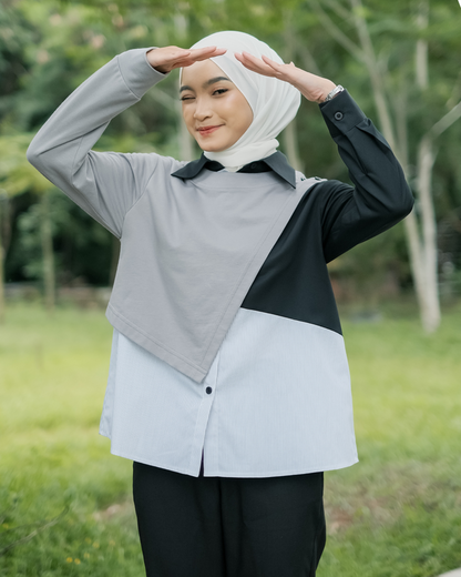 Carmia Combination Shirt  - Magnolia Collection