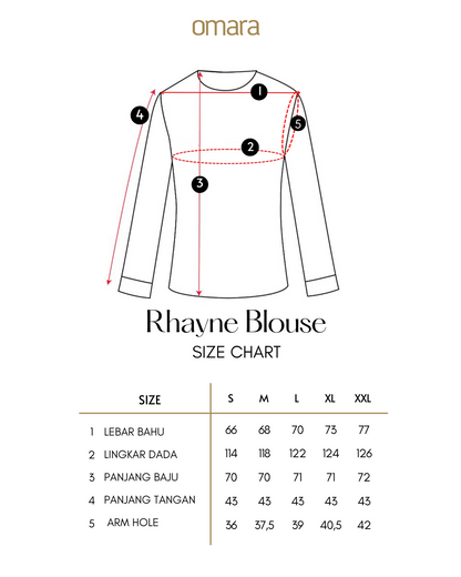 OMARA Rhayne Multicolor Shirt | Atasan Kemeja Wanita - The Daily Tales