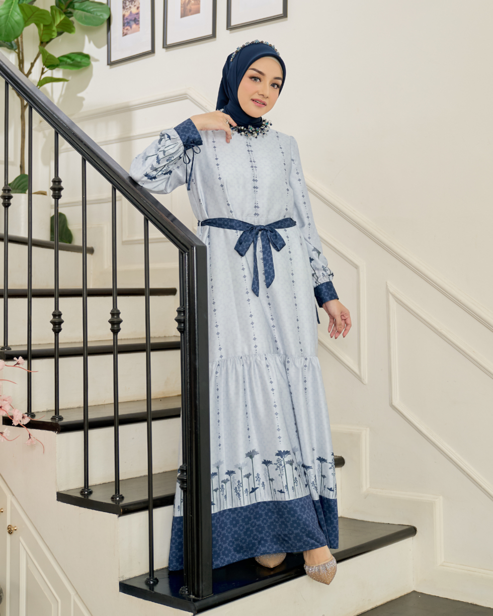 OMARA x Antik Arifani Kamila Series - Kalila Dress | Gaun Gamis Wanita