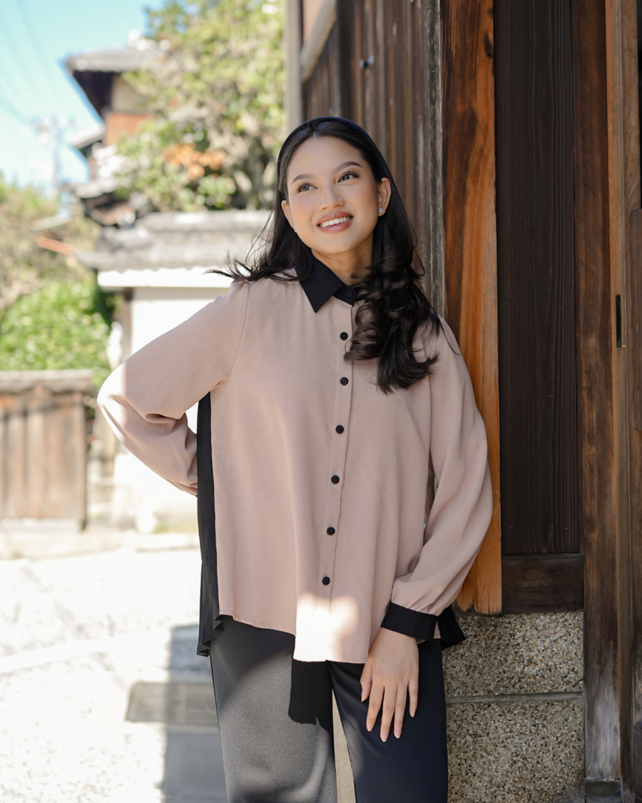 Haruka Plisket Blouse