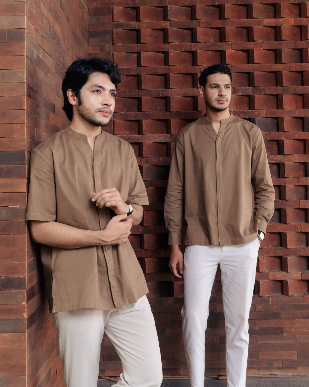 OMARA x Heidy Essam Opnaisel Koko Shirt | Kemeja Koko Pria - Soft Inheritance Sarimbit Series