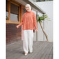 OMARA Fontana Oversized Gold Button Shirt | Kemeja Blouse Wanita